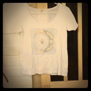 White sun/moon XS O’Neill T-shirt